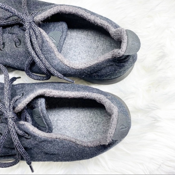 ALLBIRDS The Wool Runners Lace Up Sneaker Gray, Size 13 - Picture 5 of 9